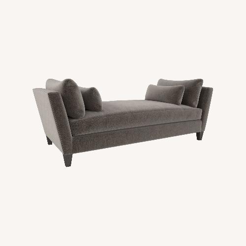 Used Crate & Barrel Marlowe Dark Brown Terry Daybed for sale on AptDeco
