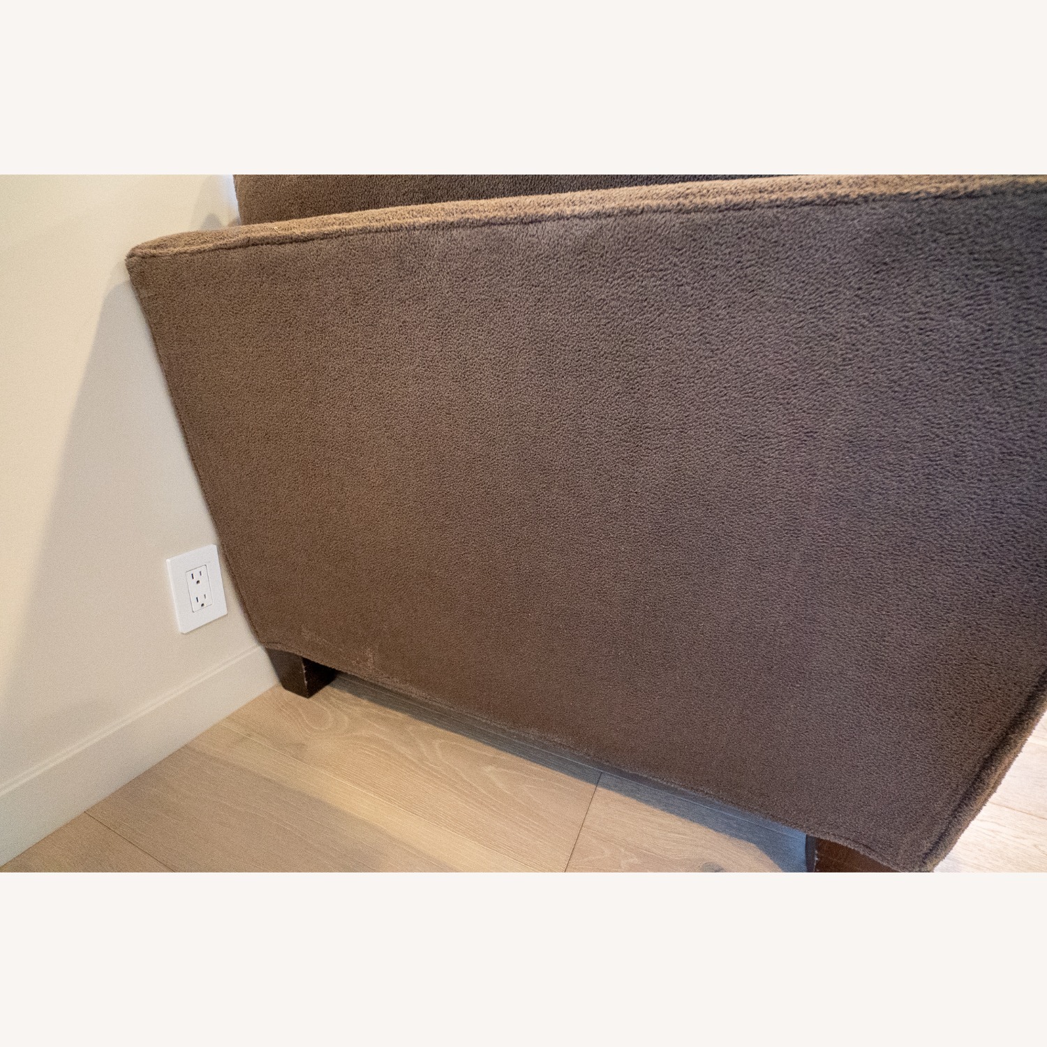 Crate & Barrel Marlowe Dark Brown Terry Daybed - image-12