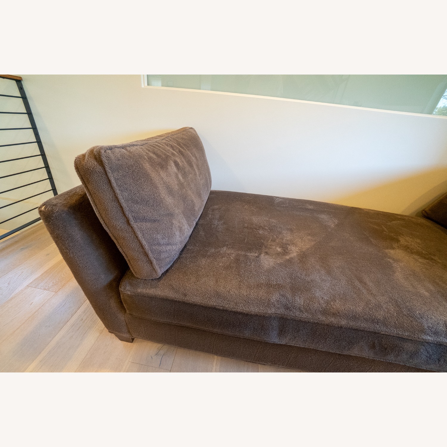 Crate & Barrel Marlowe Dark Brown Terry Daybed - image-3