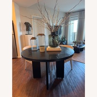 Black Wood Dining Table