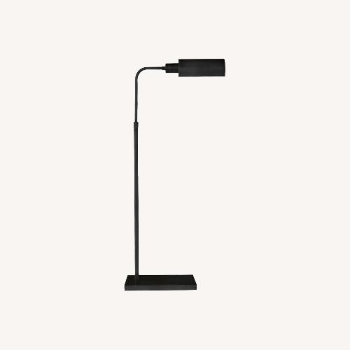 Used Black Metal Floor Lamp  for sale on AptDeco