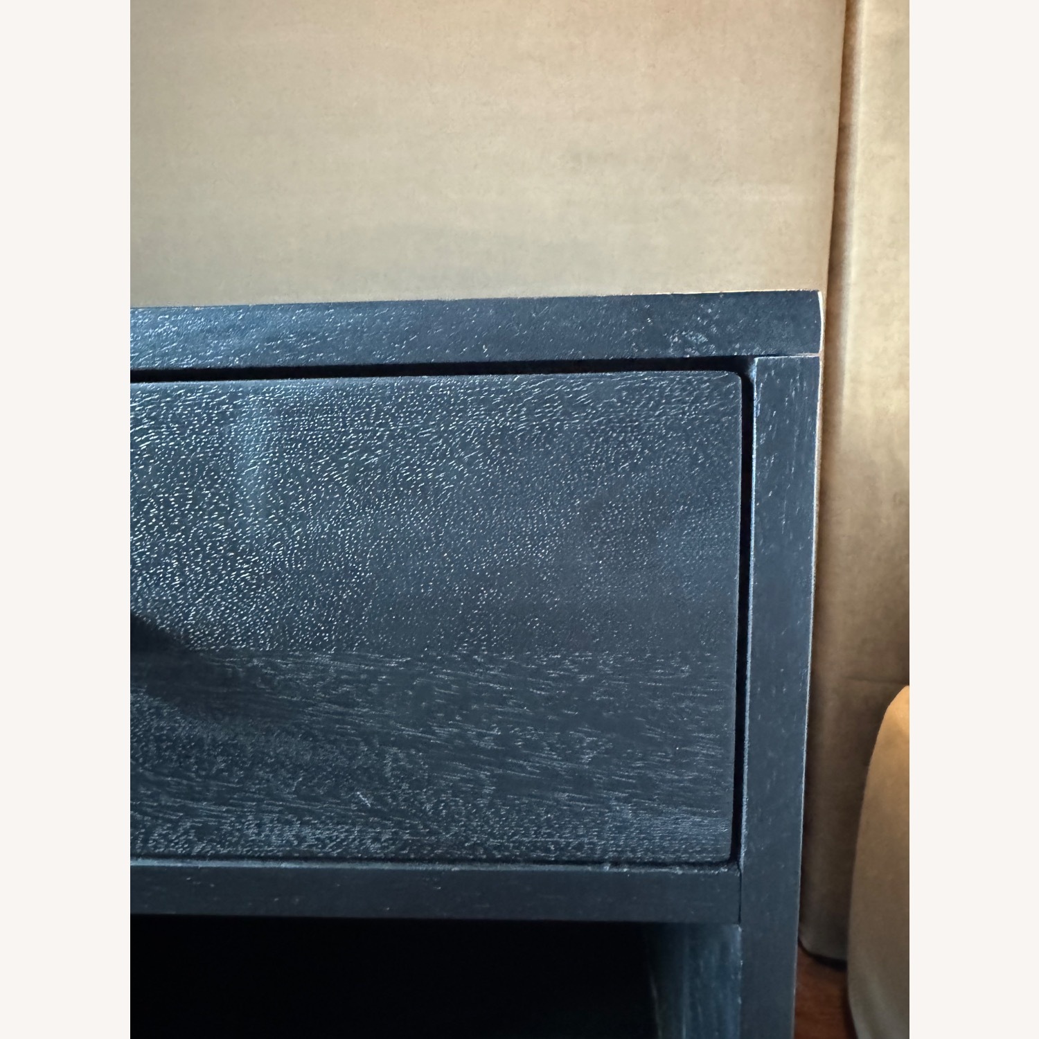 Black Wood Nightstands - Set of 2 - image-4