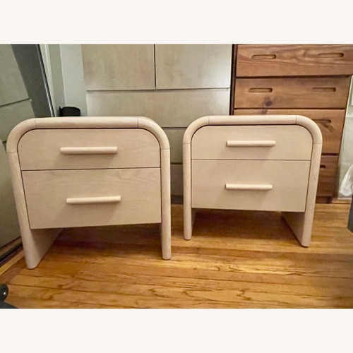 Used Article Faydra Natural Wood Nightstands for sale on AptDeco