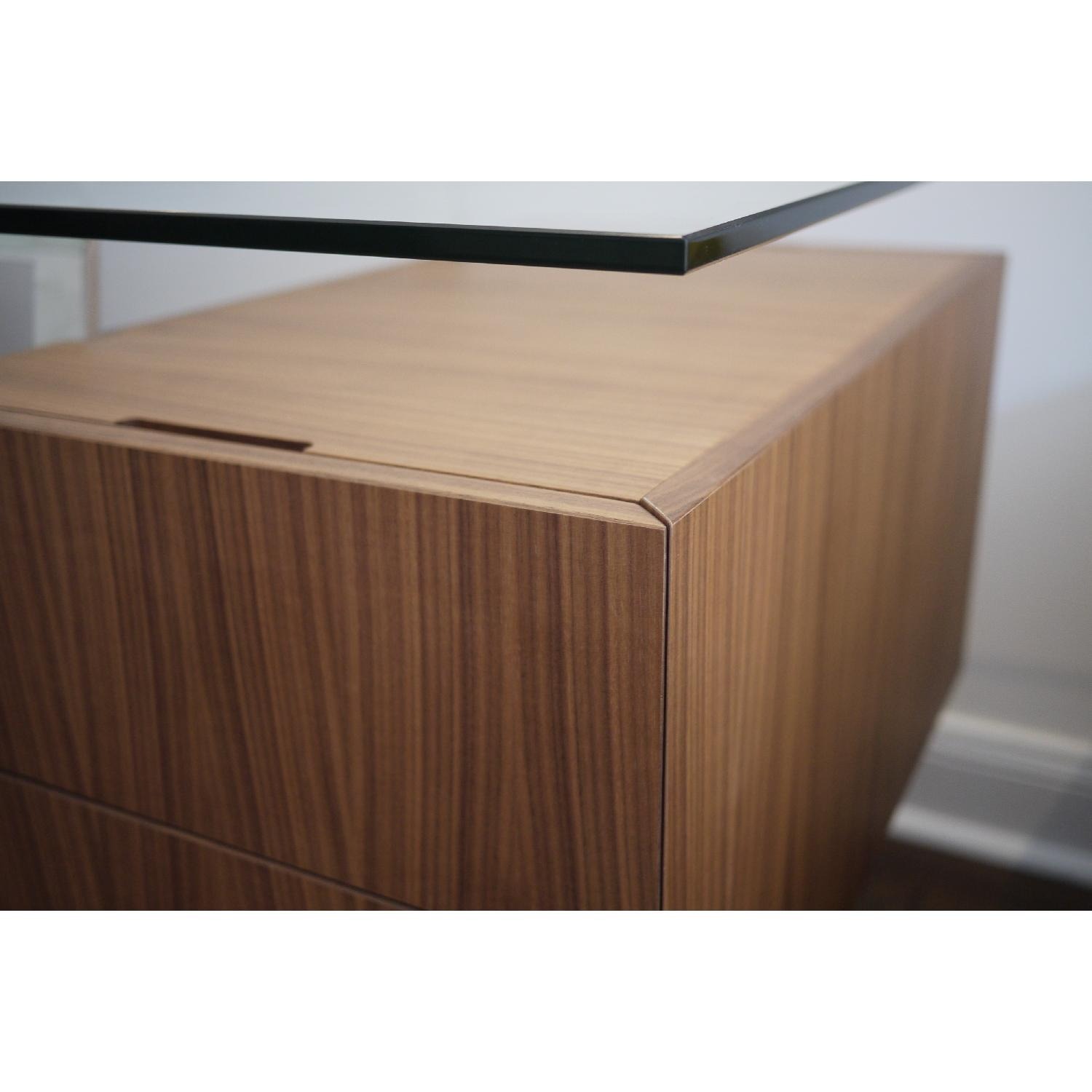 Design Within Reach Homework Glass Top Desk - image-7