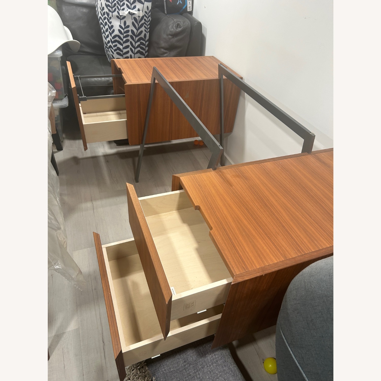 Design Within Reach Homework Glass Top Desk - image-2