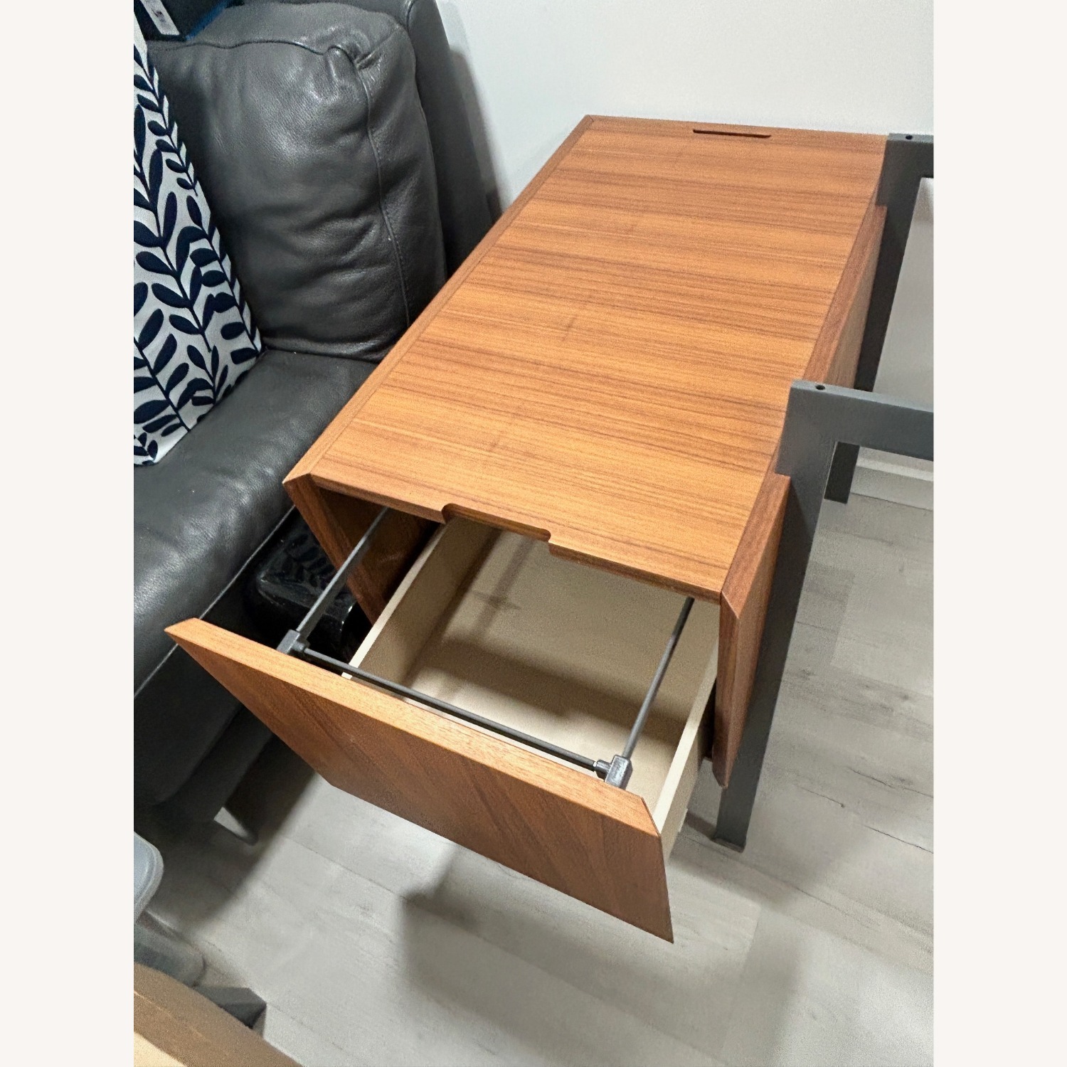 Design Within Reach Homework Glass Top Desk - image-4