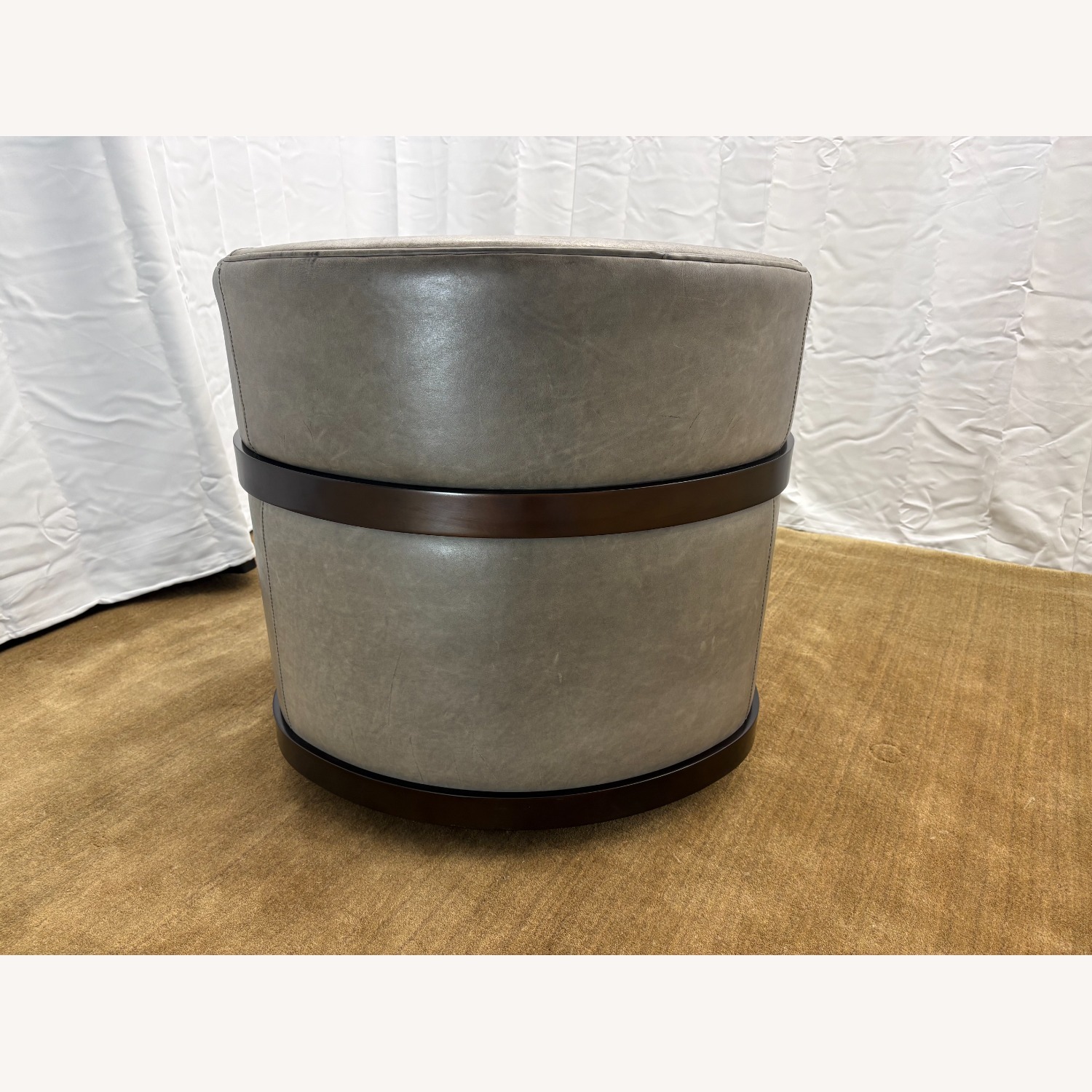RH Reginald Leather Swivel Leather  - image-16