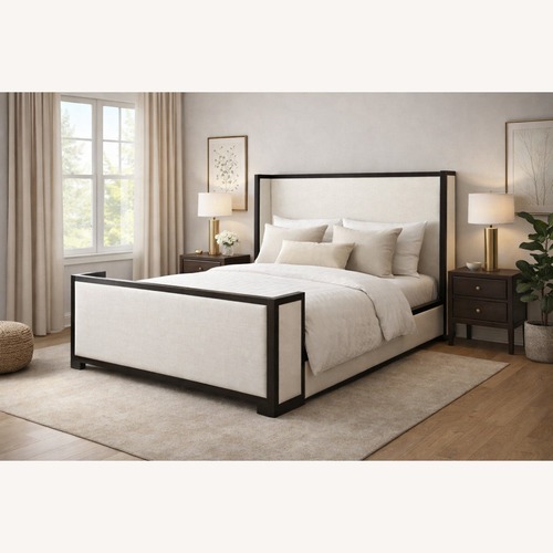 Used Arhaus Darien Shelter Bed with High Footboard for sale on AptDeco