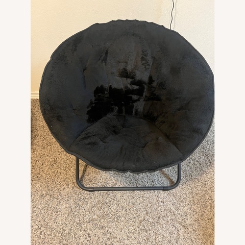Used Black Chair and a Half for sale on AptDeco