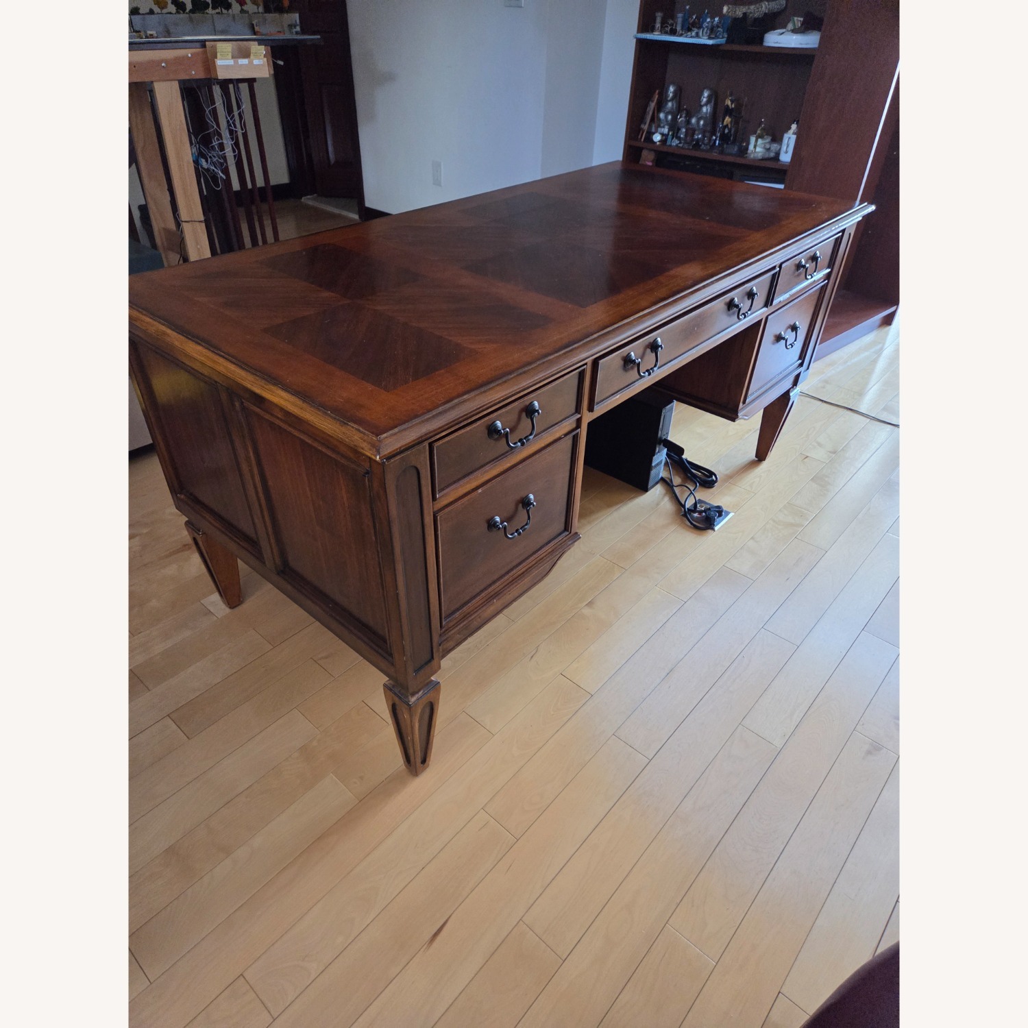 Dark Brown Desk - image-2