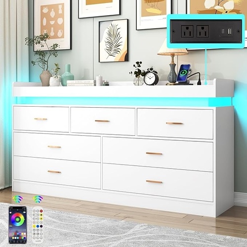 Used White Dresser for sale on AptDeco