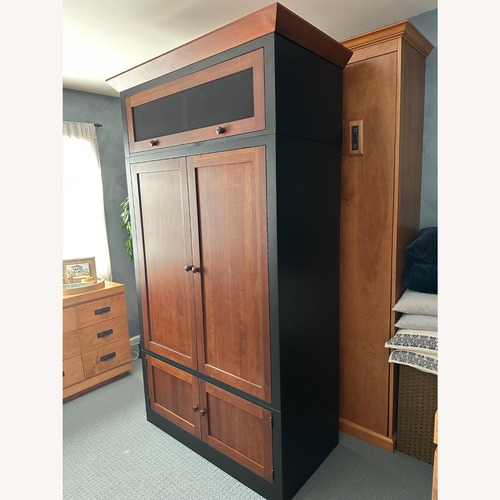 Used Ethan Allen American Impressions Media Cabinet for sale on AptDeco