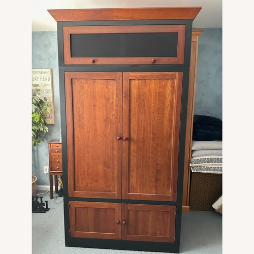 Used Ethan Allen American Impressions Media Cabinet for sale on AptDeco