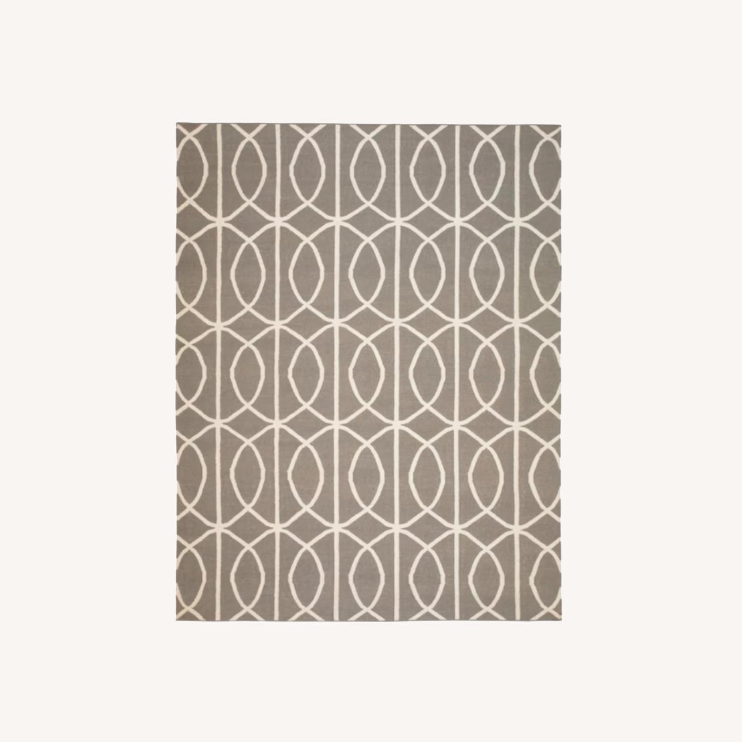 Dwell Studio Gate Ash and Cream Rug - image-0