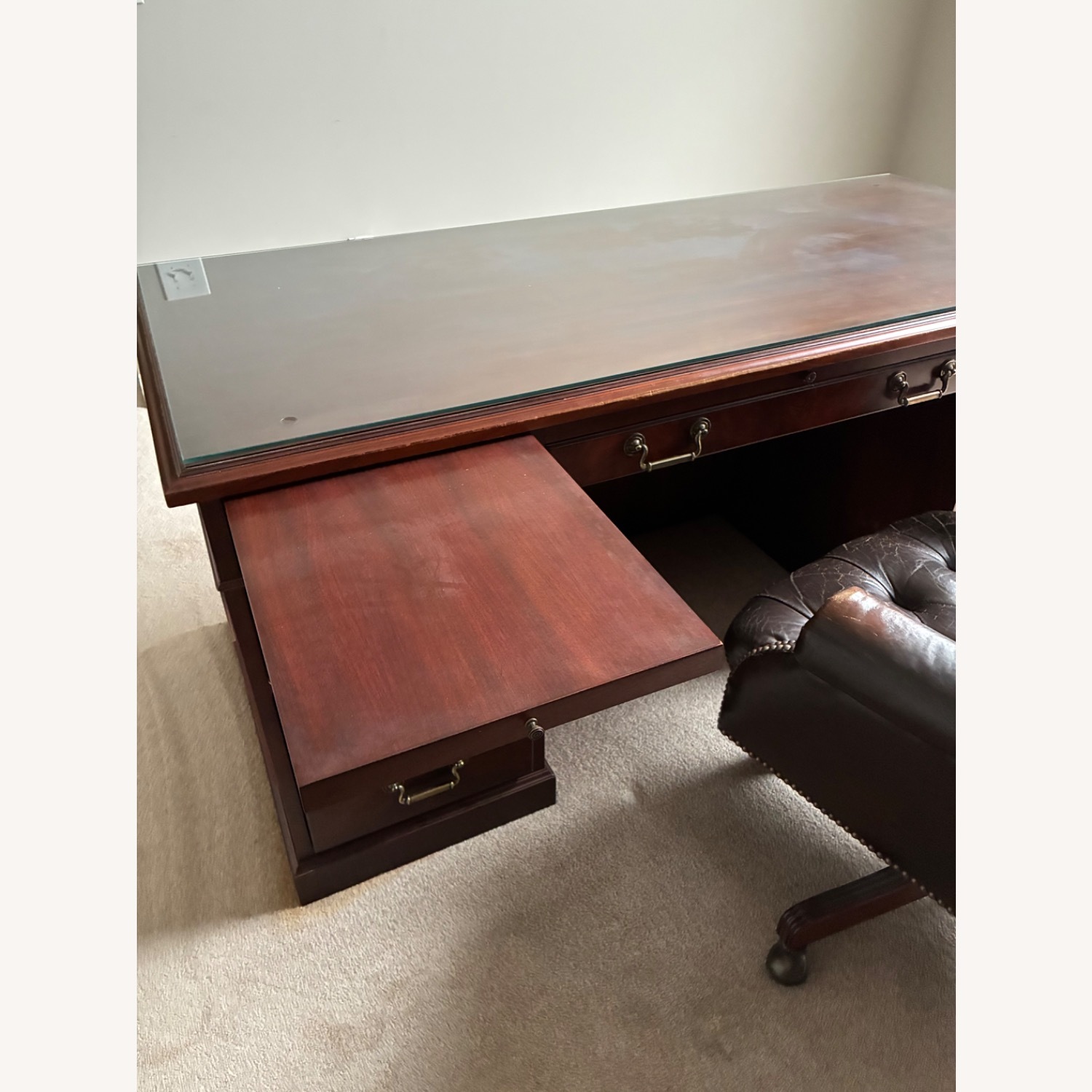 Kimball Executive Solid Wood Desk - image-2