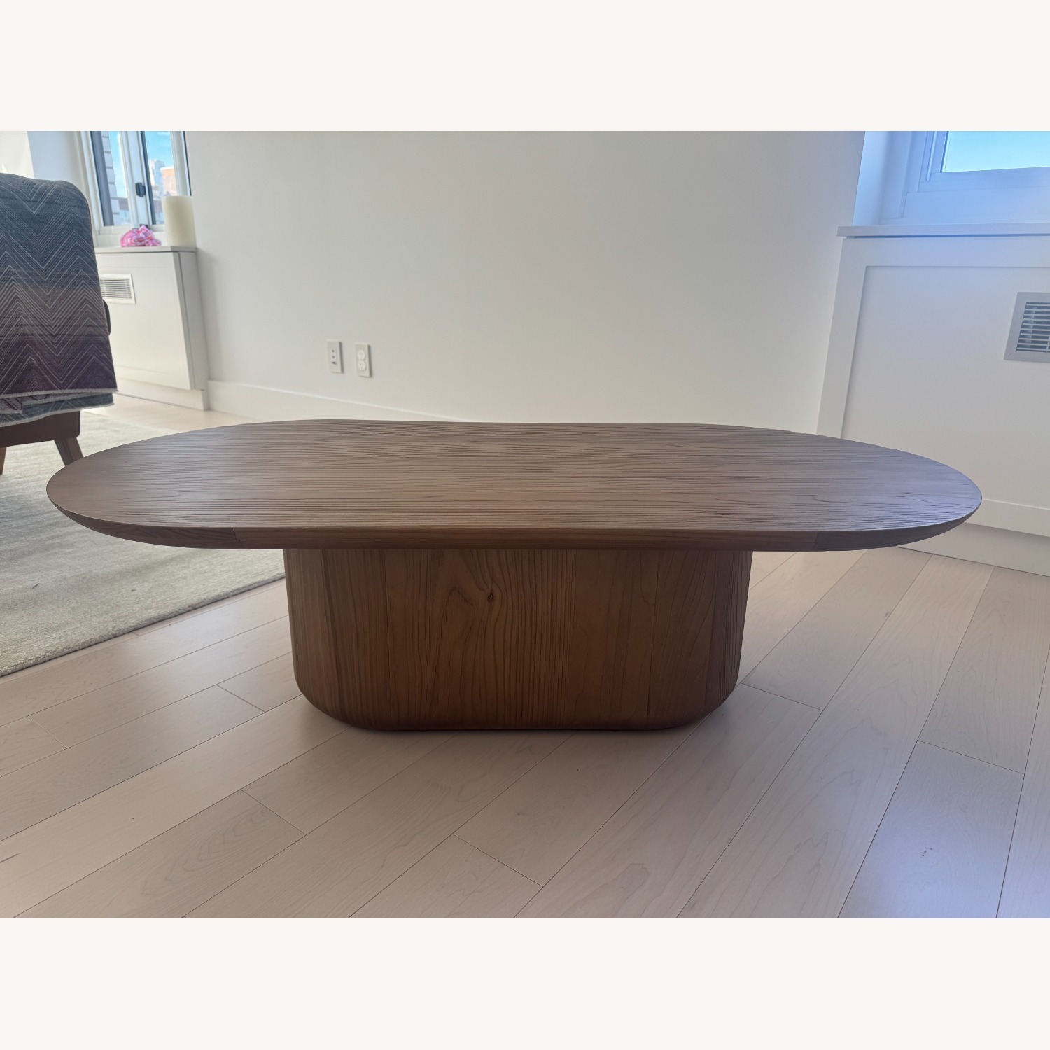 Restoration Hardware Ciro Natural Wood Coffee Table - image-2