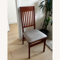 Light Brown Wood Dining Chairs