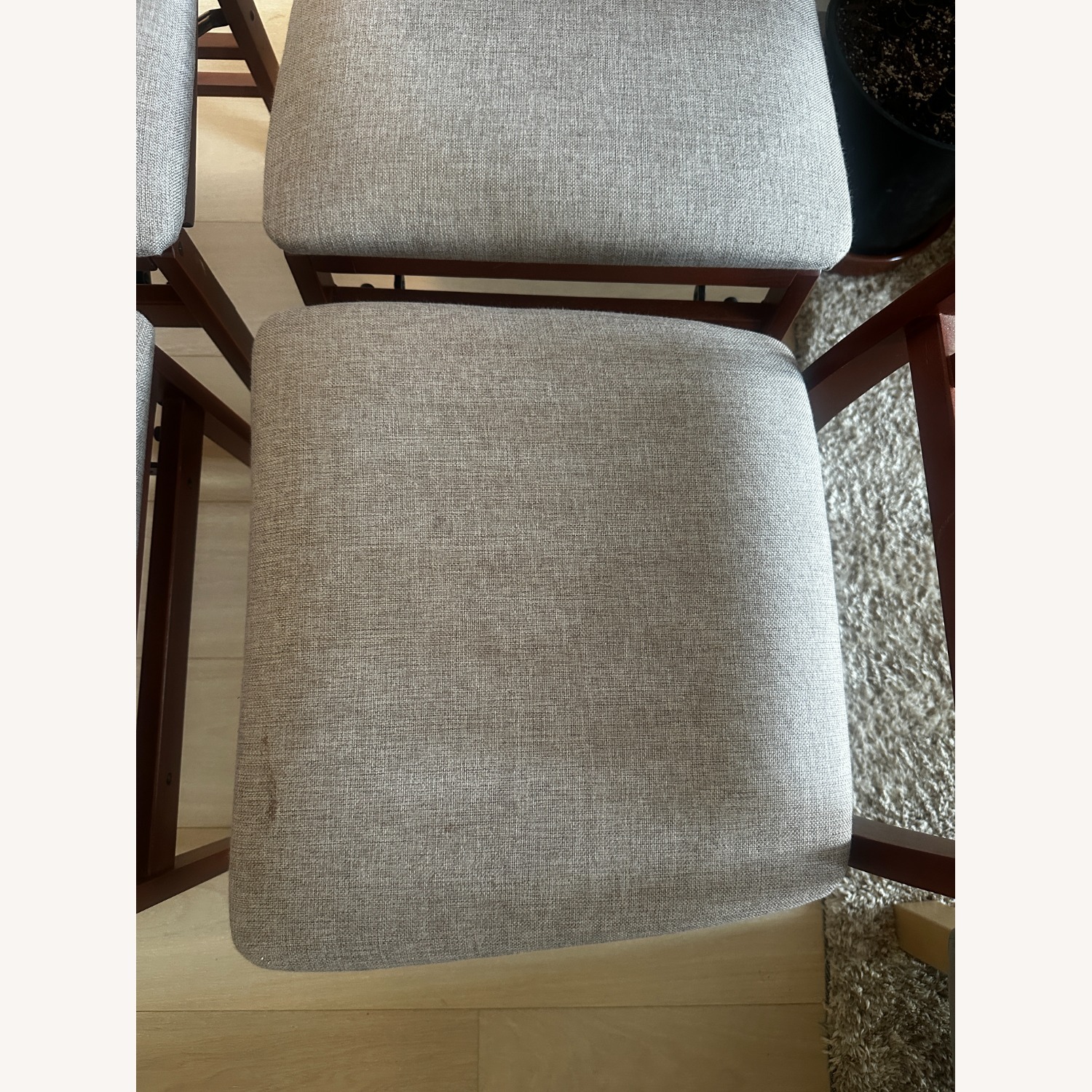 Light Brown Wood Dining Chairs - image-4