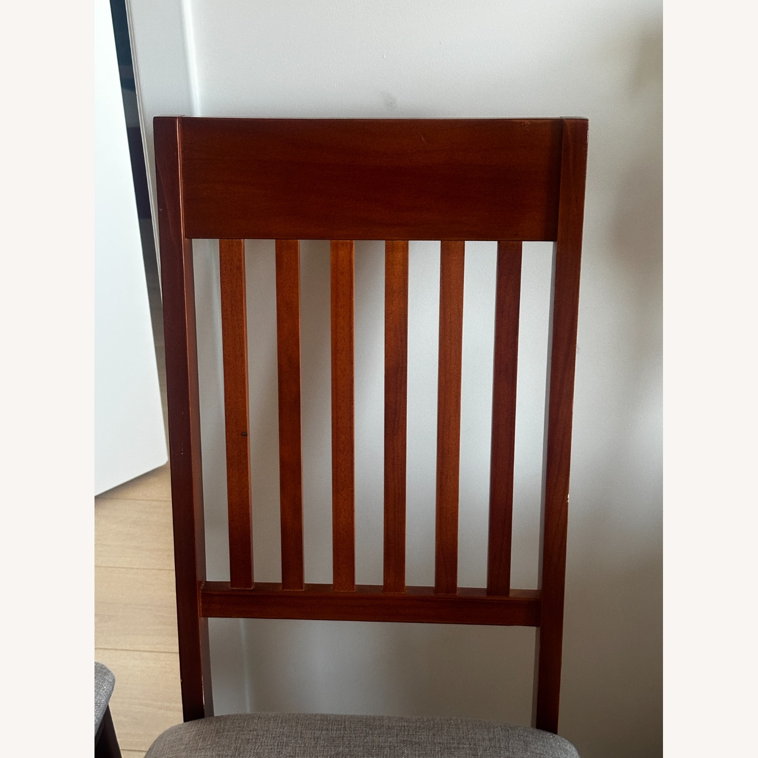 Light Brown Wood Dining Chairs - image-8