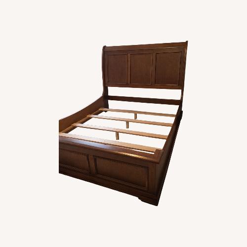 Used Havertys Queen Bed Frame for sale on AptDeco