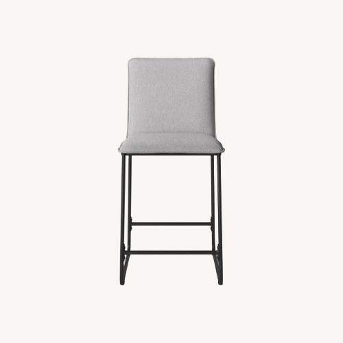 Used Upholstered Counter Height Barstool  for sale on AptDeco
