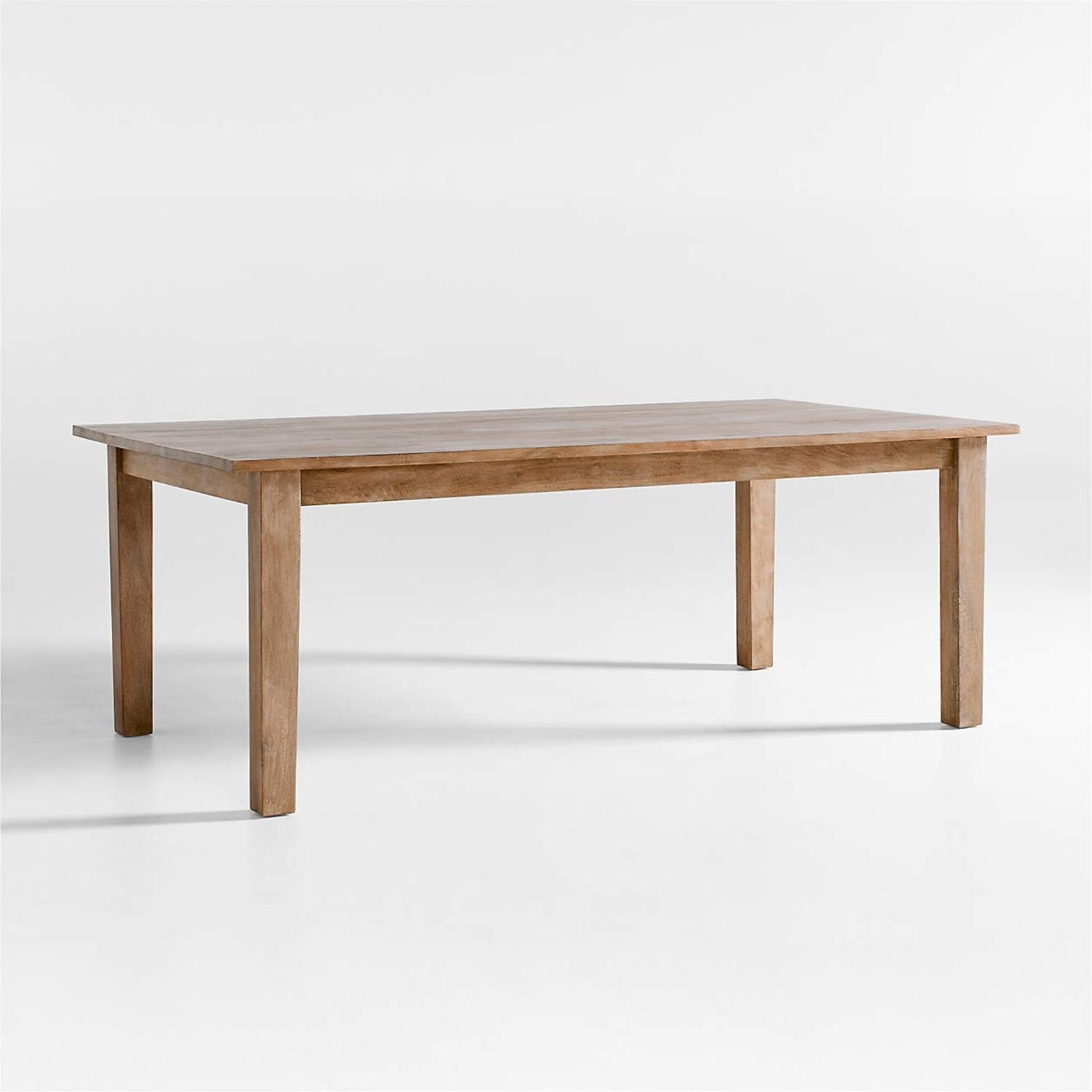 Crate & Barrel Natural Wood Dining Table - image-6