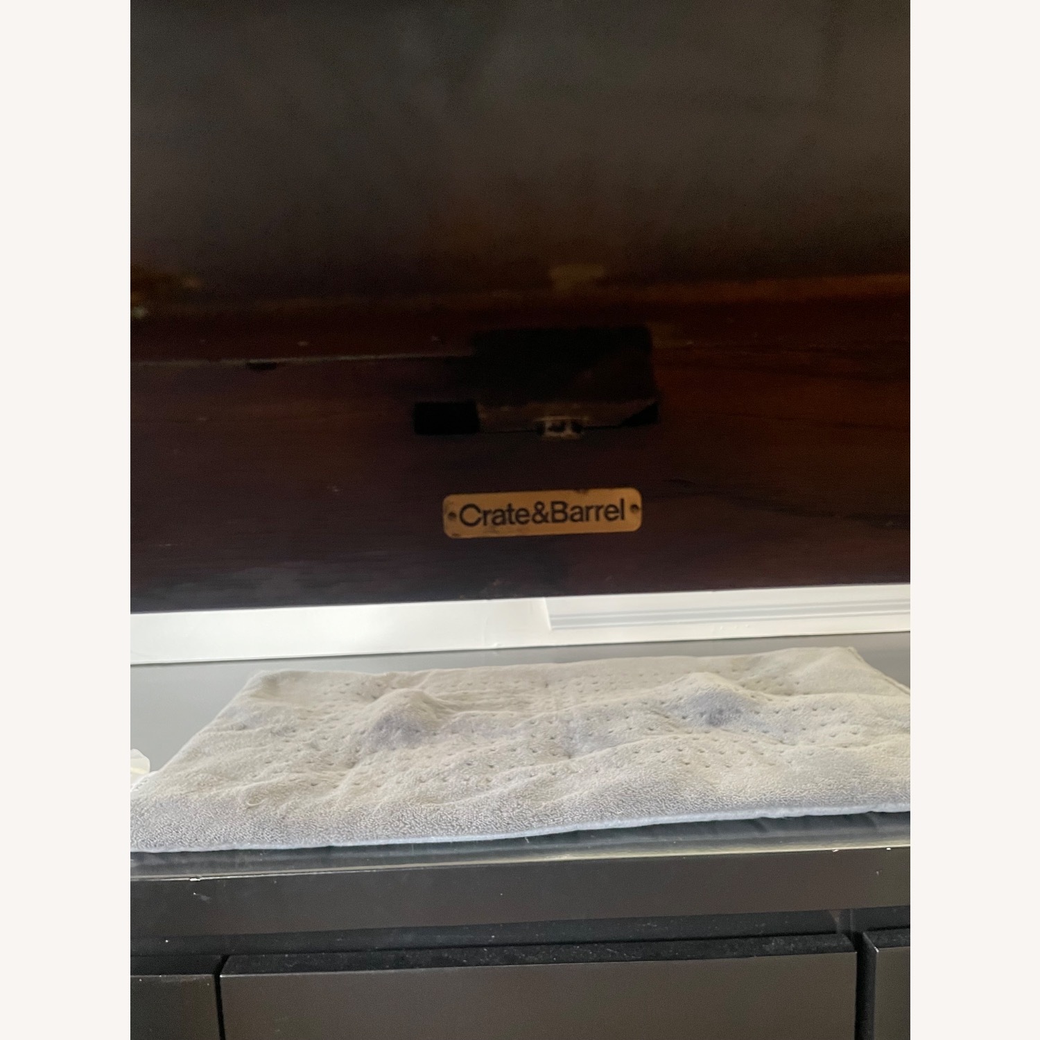 Crate & Barrel Natural Wood Dining Table - image-5