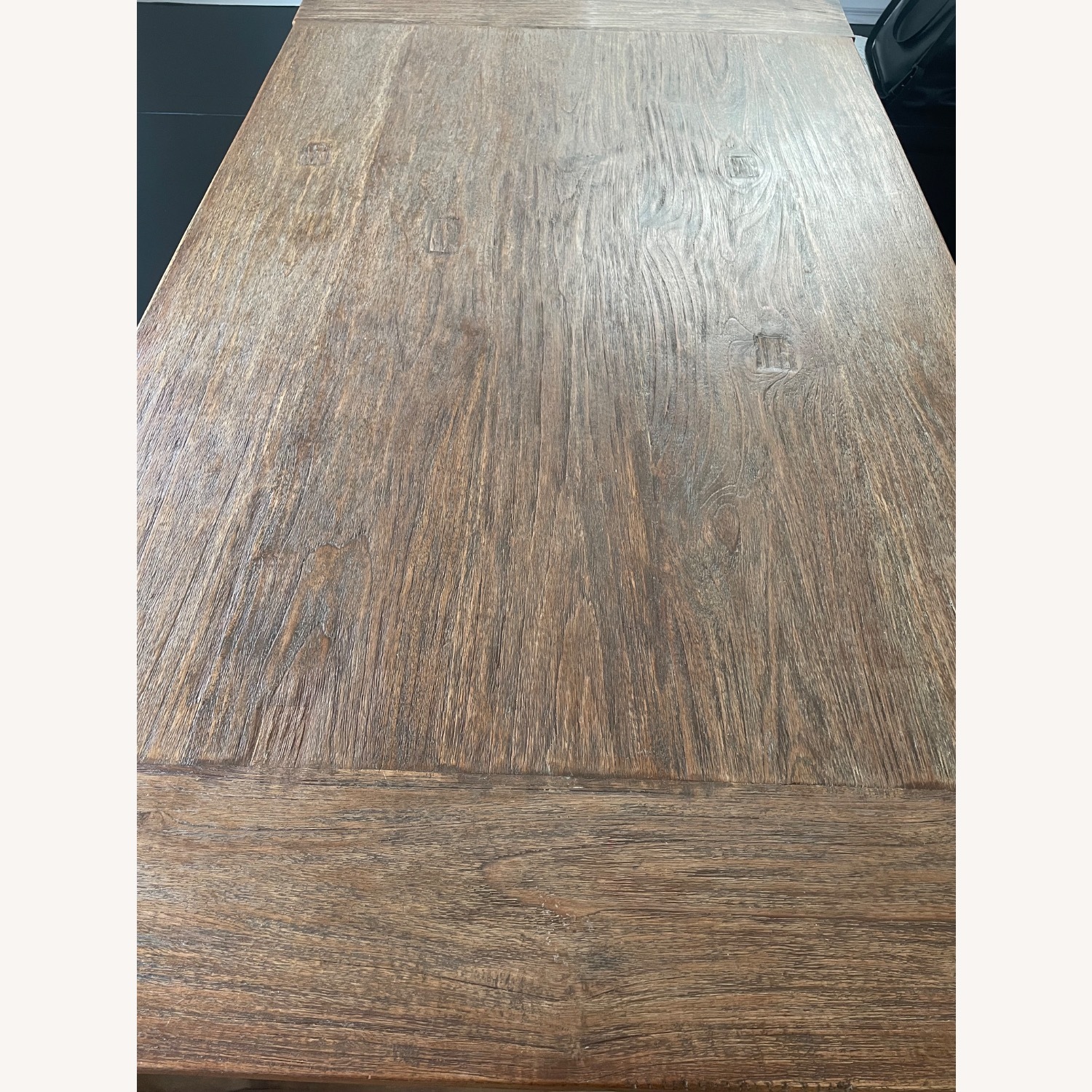 Crate & Barrel Natural Wood Dining Table - image-3