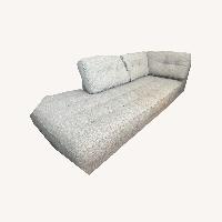 Light Grey Chaise Lounge