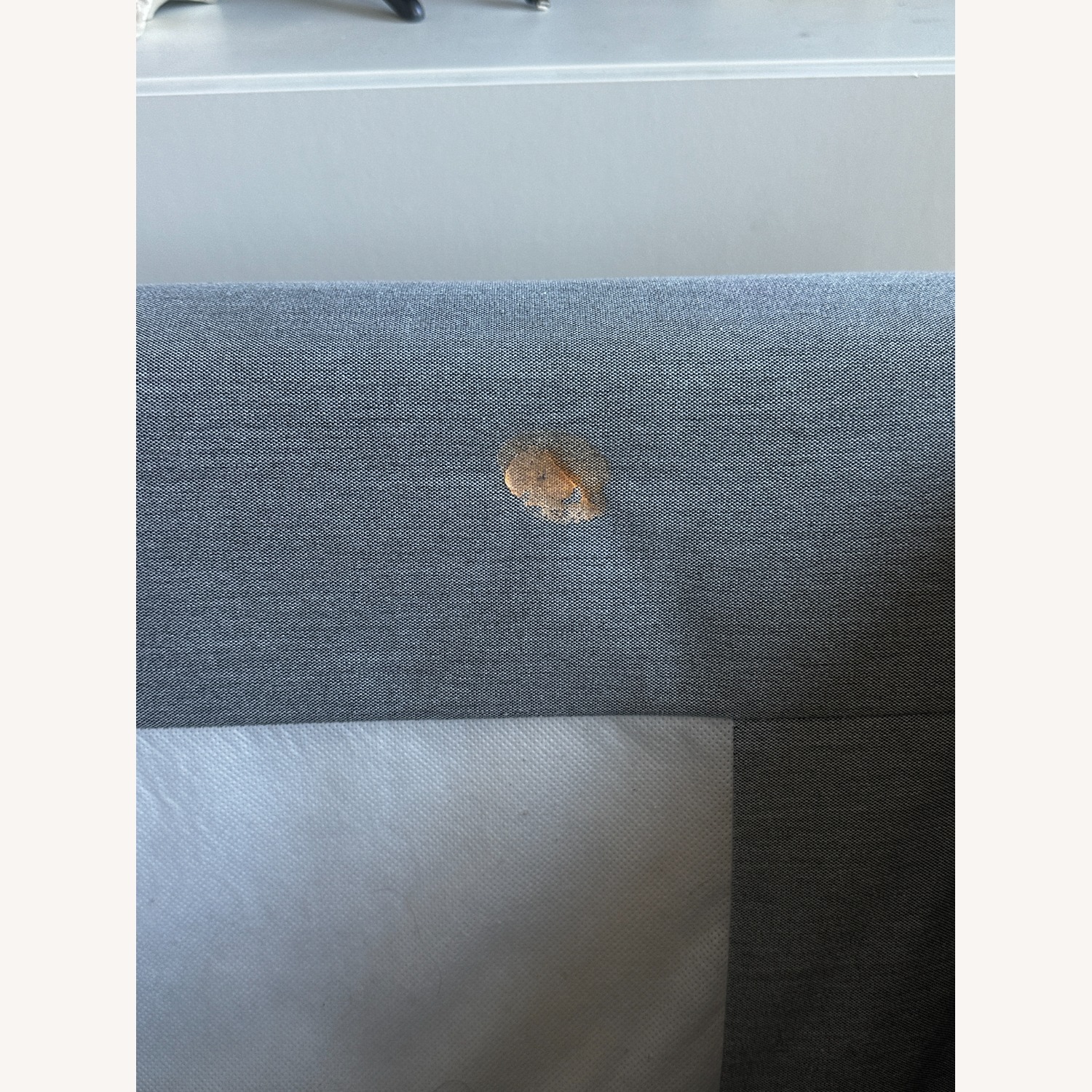 Light Gray Fabric 2 Seater Sofa - image-3