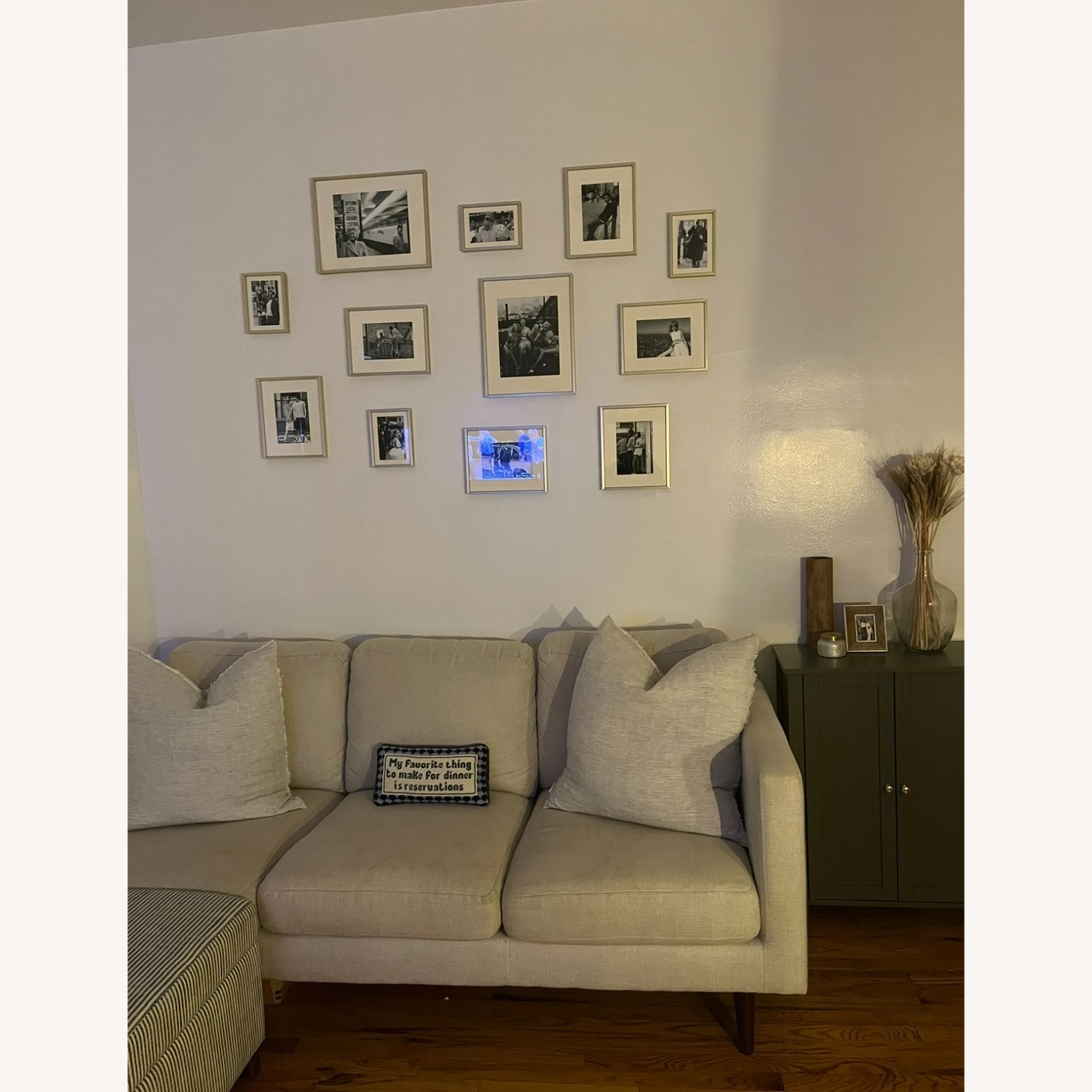 Amazon Rivet Revolve Natural 3+ Seater Sofa - image-1