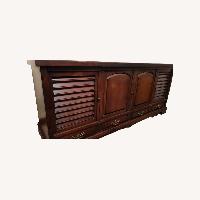 Vintage Zenith Stereo Console Mahogany 