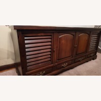 Vintage Zenith Stereo Console Mahogany 