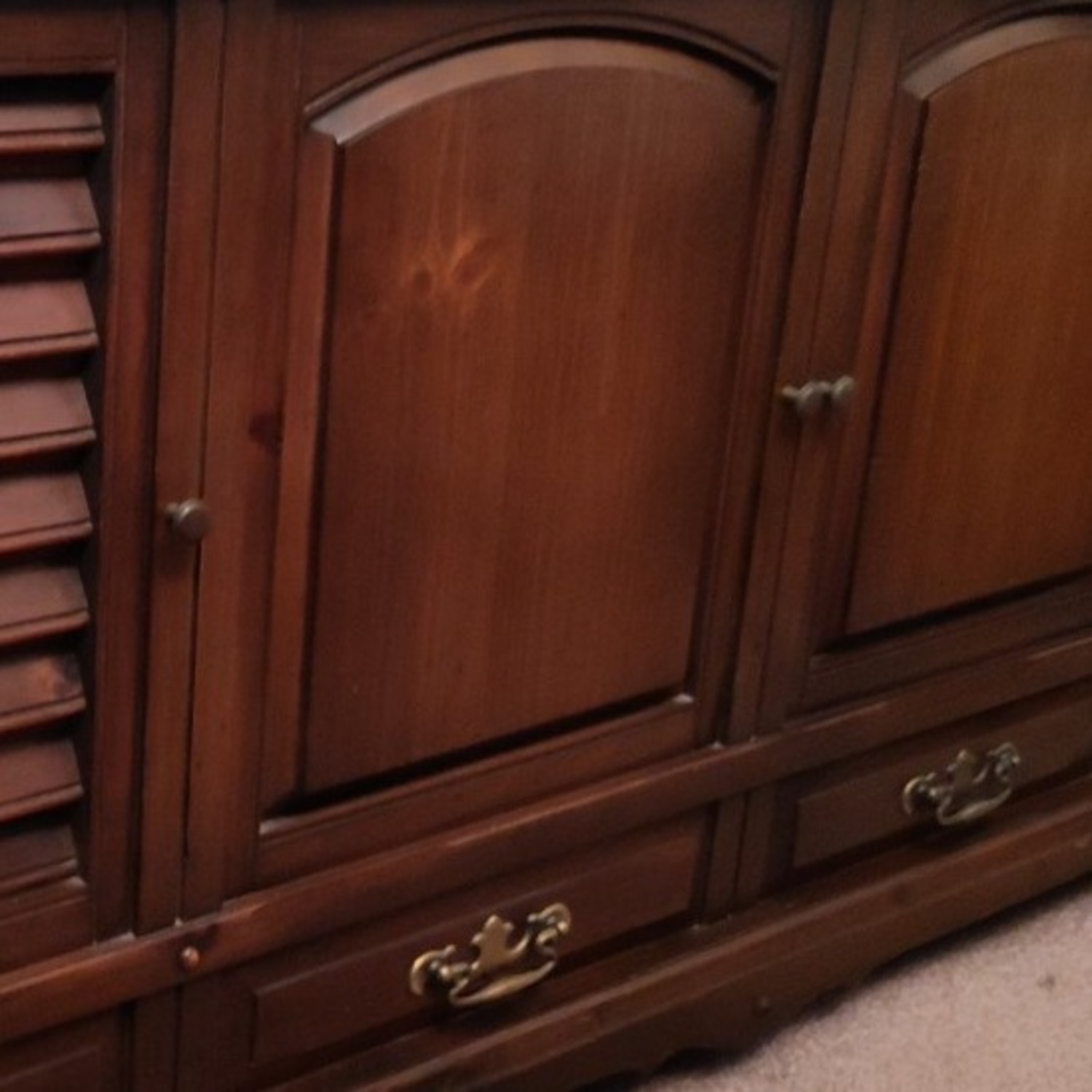 Vintage Zenith Stereo Console Mahogany  - image-3