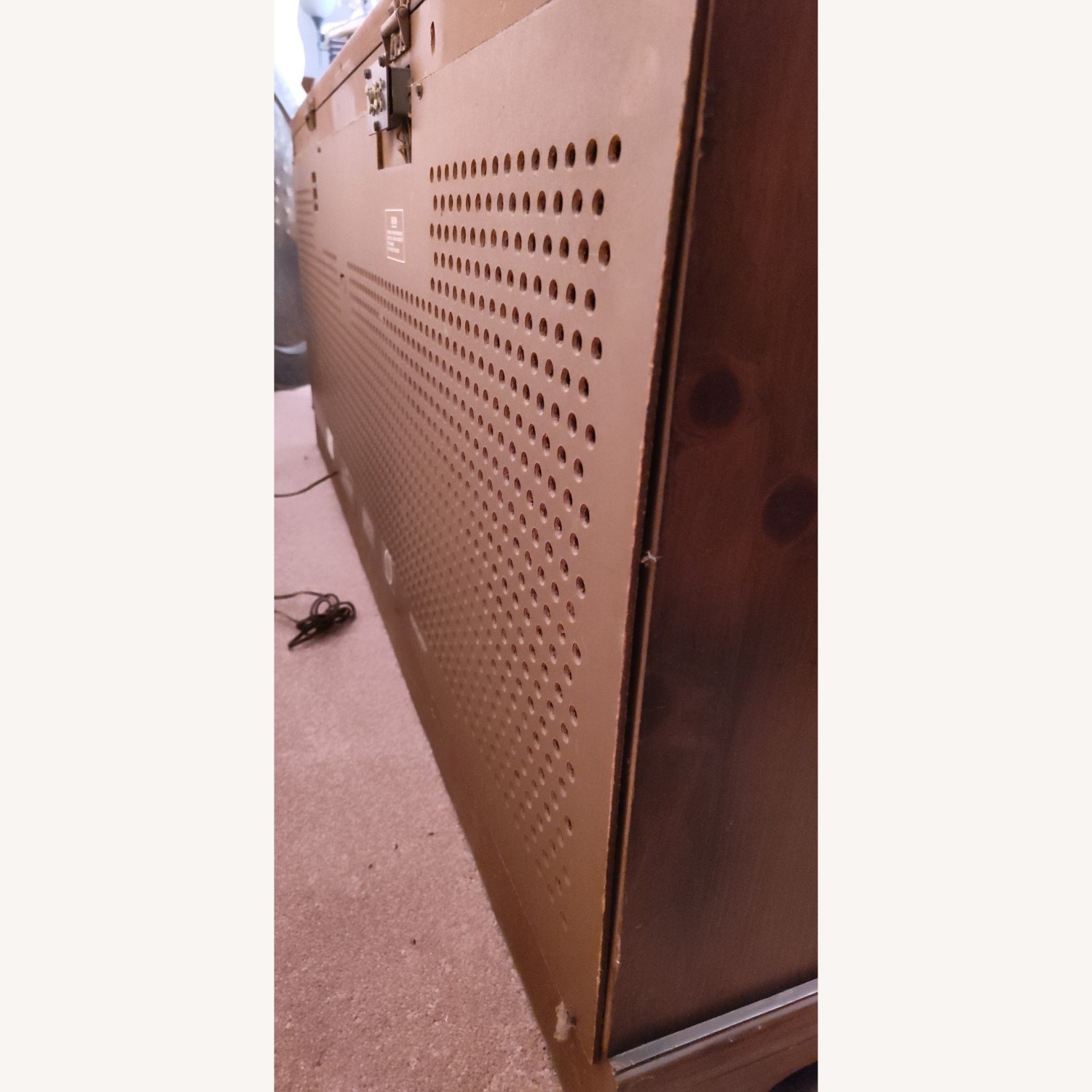 Vintage Zenith Stereo Console Mahogany  - image-6