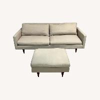 Room and Board Jasper Sofa with Ottoman