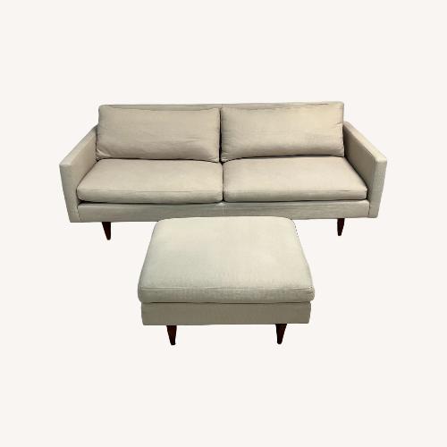 Used Room and Board Jasper Sofa with Ottoman for sale on AptDeco