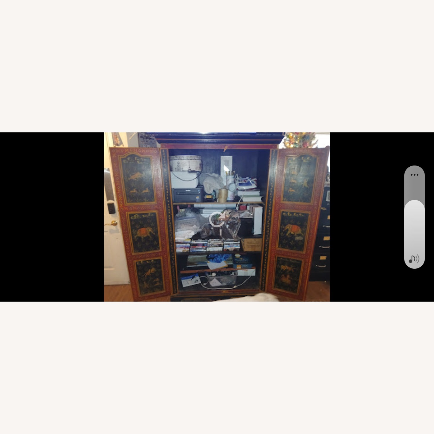 Wood Armoire - image-2