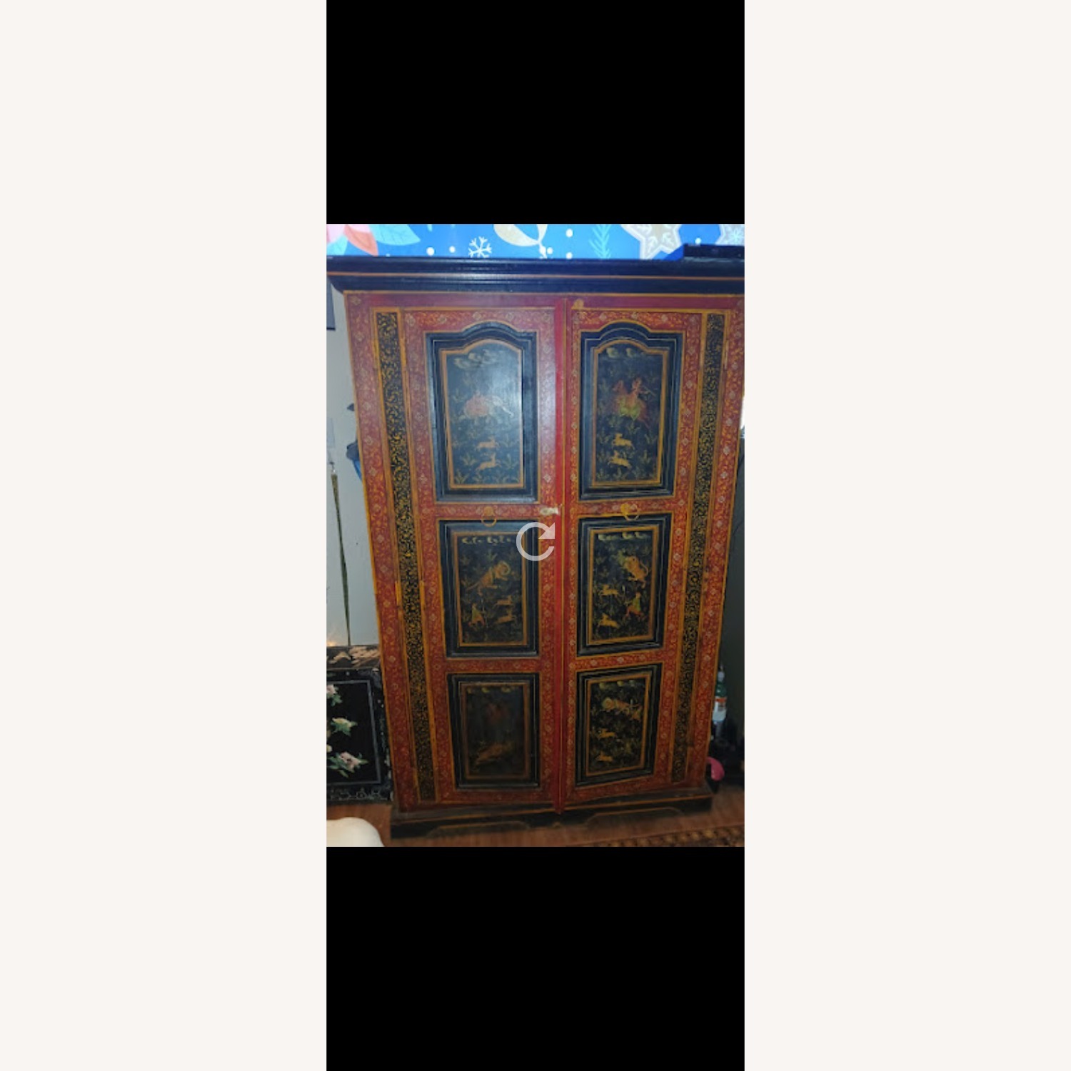 Wood Armoire - image-1
