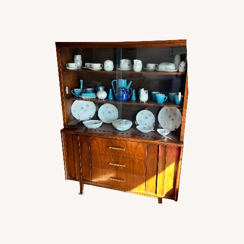 Used Vintage Hardwood China Cabinet from the 50s for sale on AptDeco