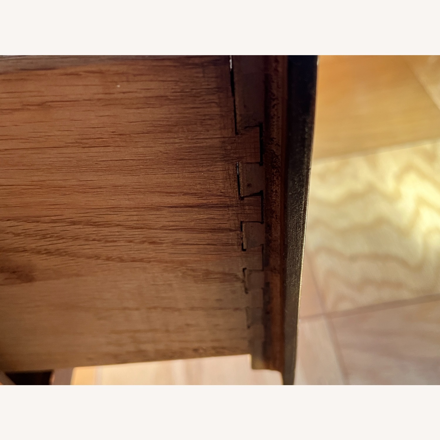 Vintage Hardwood China Cabinet from the 50s - image-3