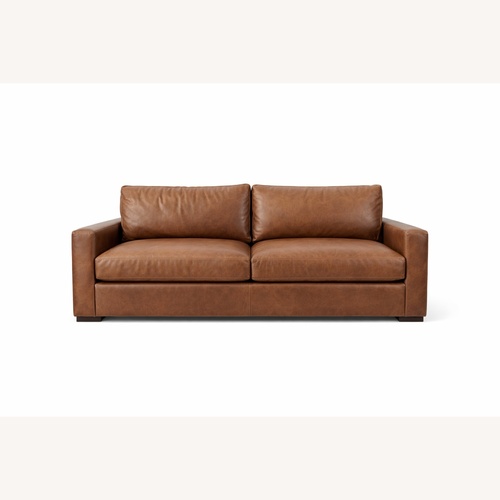 Used Restoration Hardware Maxwell Dark Brown 2 Seater Sofa for sale on AptDeco