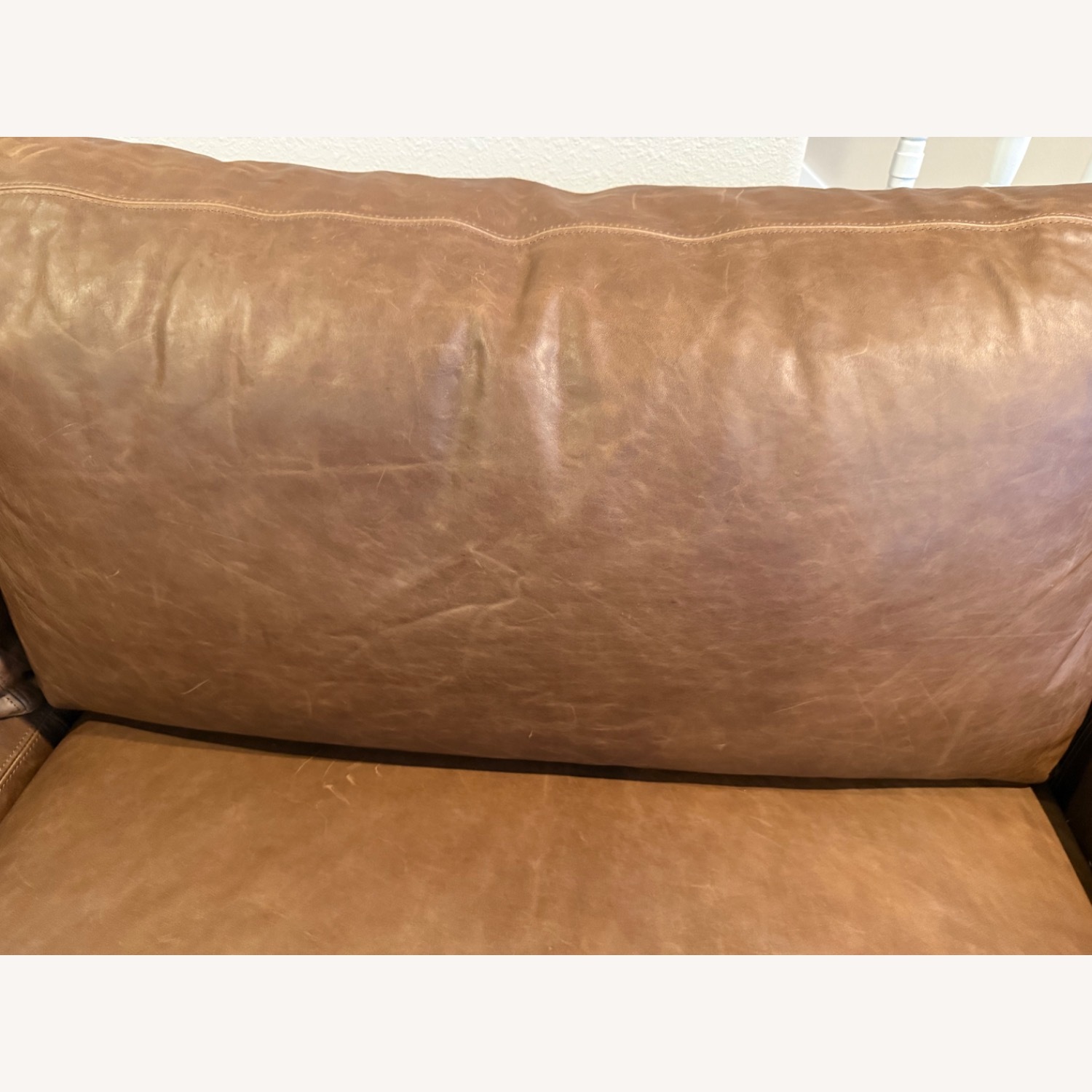 Restoration Hardware Maxwell Dark Brown 2 Seater Sofa - image-2