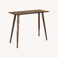 Article Seno Dark Brown Wood Dining Table