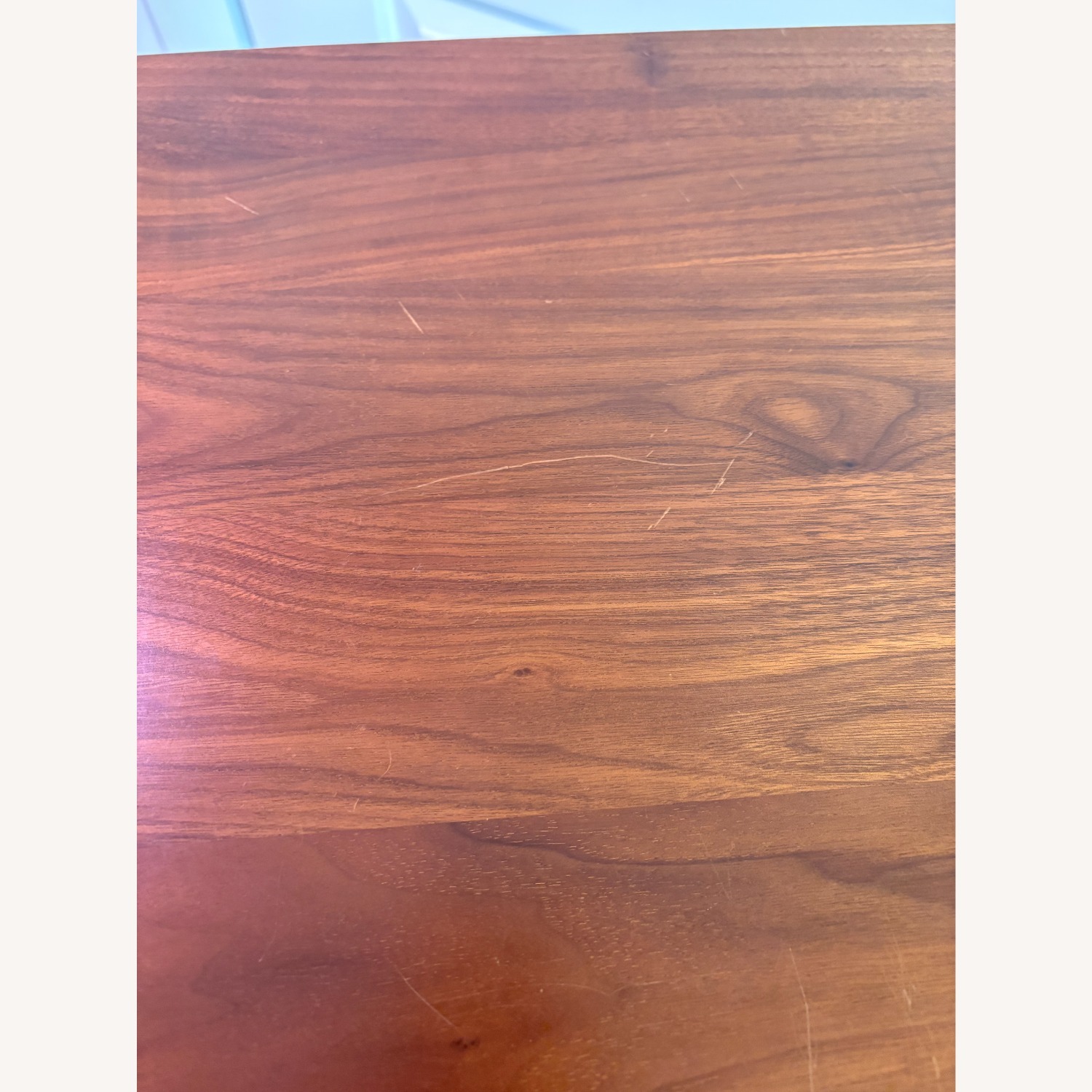 Article Seno Dark Brown Wood Dining Table - image-6