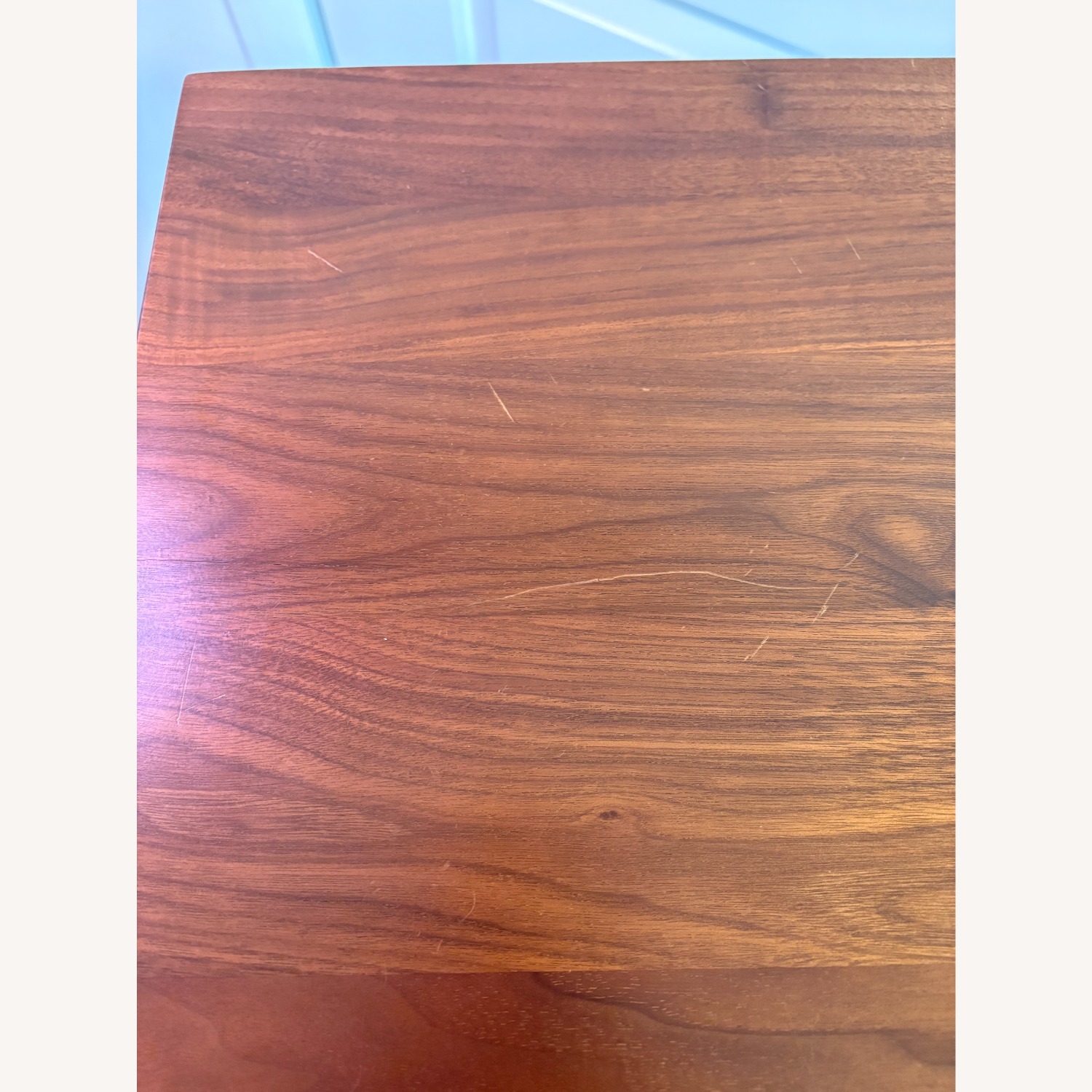 Article Seno Dark Brown Wood Dining Table - image-3