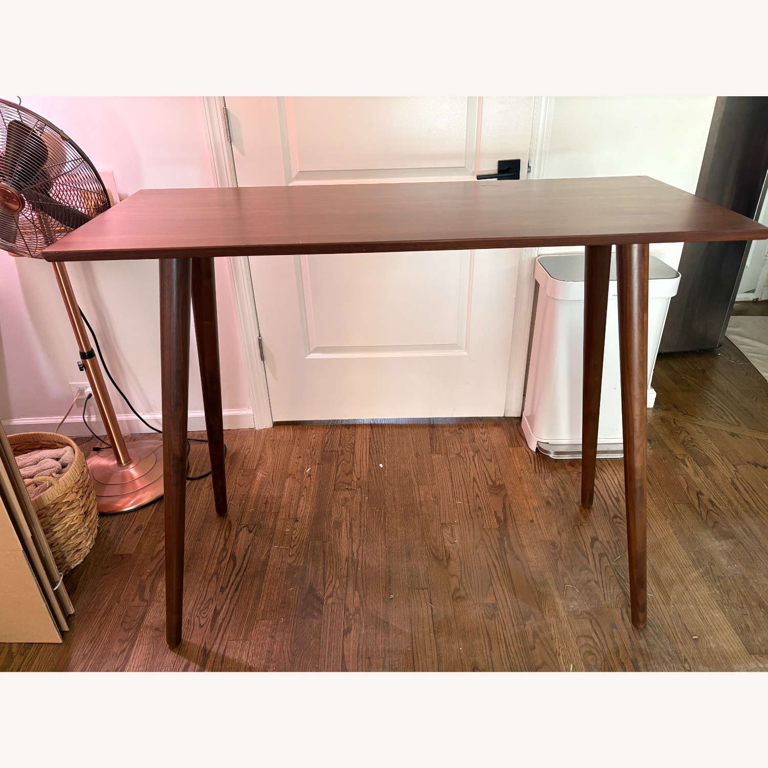 Article Seno Dark Brown Wood Dining Table - image-14