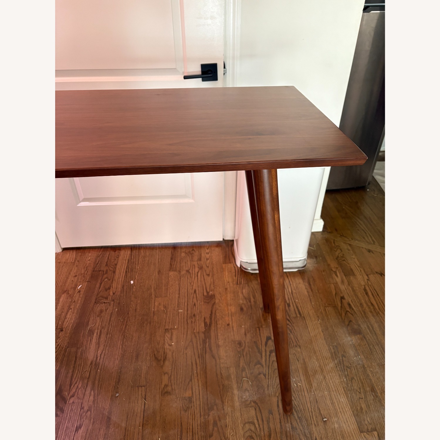 Article Seno Dark Brown Wood Dining Table - image-13