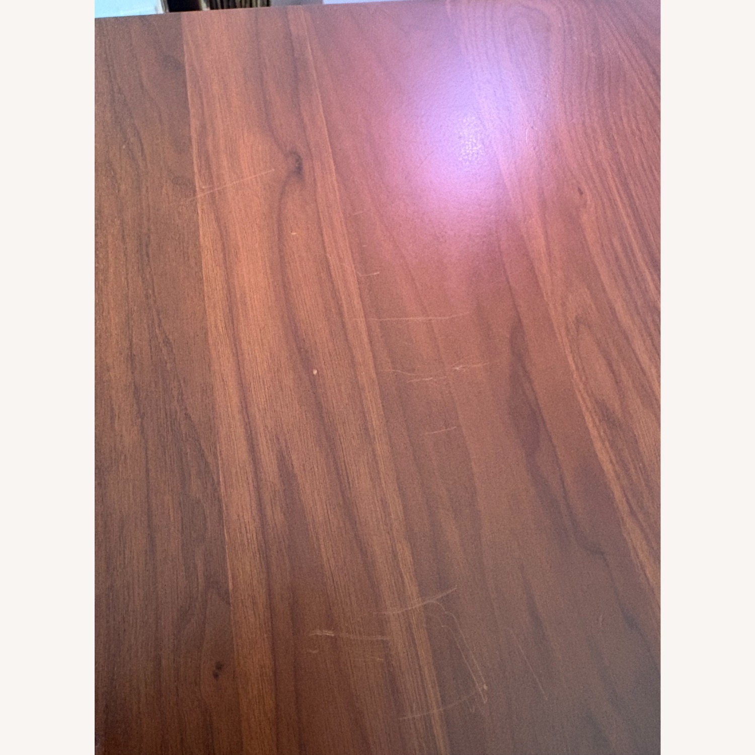 Article Seno Dark Brown Wood Dining Table - image-7