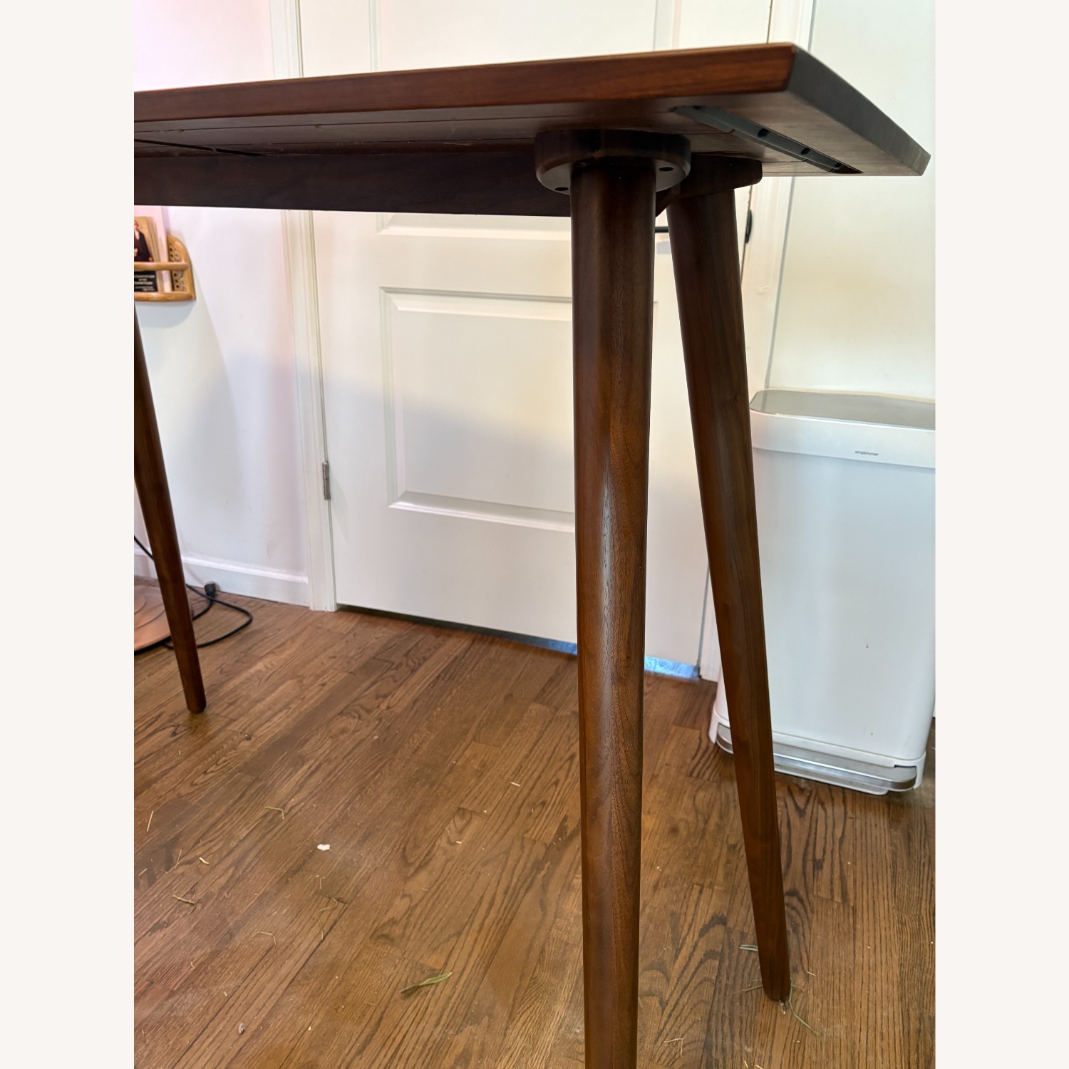 Article Seno Dark Brown Wood Dining Table - image-2